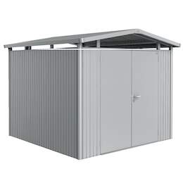 1242269 - Ger&auml;tehaus Panorama Gr. P4 silber-metallic m. Doppelt&uuml;r