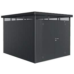 1242650 - Ger&auml;tehaus HighLine Gr. H5 dunkelgr.-met., Doppelt&uuml;r