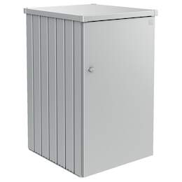 1272861 - M&uuml;lltonnenbox Alex 1 silber-met.