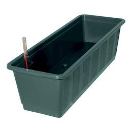 1273646 - Bew&auml;sserungs-Blumenkasten 60cm Aqua Green plus anthrazit