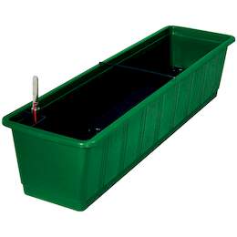 1273649 - Bew&auml;sserungs-Blumenkasten 80cm Aqua Green plus du.-gr&uuml;n