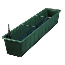 1273653 - Bew&auml;sserungs-Blumenkast. 100cm Aqua Green plus du.-gr&uuml;n