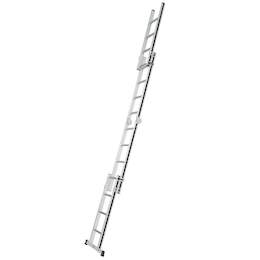 1275000 - Teleskopleiter 4x4 Sprossen Alu-Pro 122/402cm 10,80kg