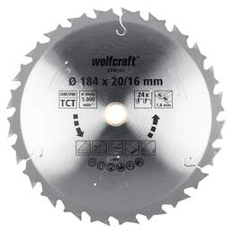 1275317 - Handkreiss&auml;geblatt HM f. Akku Z24, 184x1,8x16/20mm