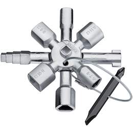 1201191 - Universal Mehrkant- u. Schaltschrankschl&uuml;ssel TwinKey