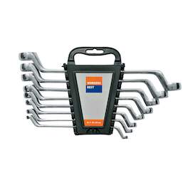 1206975 - Doppelringschl&uuml;ssel-Satz 8tlg CV-Stahl 6-22mm