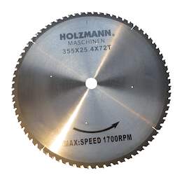 1211241 - Kreiss&auml;geblatt Hartmetall 355mm Z=72