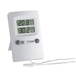 1215909 - Digitales Innen-Aussen-Thermometer wei&szlig;