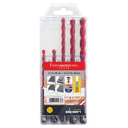 1216835 - HM-UniversalbohrerSet Multicut SDS-plus 5-10mm 5tlg.