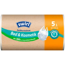 1277162 - M&uuml;llbeutel mit Tragegriff wei&szlig;