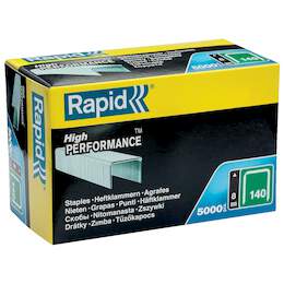 1281123 - Heftklammern Stahl 140 8mm Kartonbox 1 Pkg.=5000 Stk.