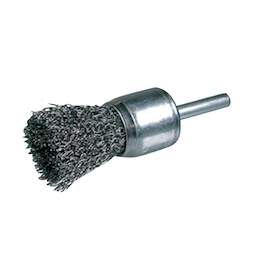 1033707 - Pinselb&uuml;rste gewellt DM 25mm Schaft 6mm Stahldraht 0,30mm