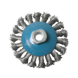 1033711 - Kegelb&uuml;rste gezopft M14 Stahldraht 0,50mm SB