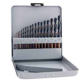 1232490 - Spiralbohrerkassette S-Master 19tlg., KM, DM 1,0-10,0x0,5mm