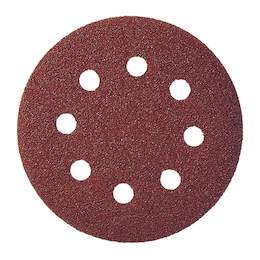 1232572 - Schleifblatt gel. Universal Klett. 125mm 1 Pkg=5 Stk.