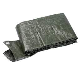 1068348 - Schutzplane mit &Ouml;sen 90g Terra olivgr&uuml;n