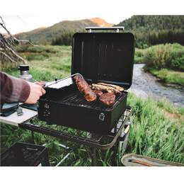 1276247 - Pelletsgrill Ranger schwarz 53x51cm, Temperaturf&uuml;hler