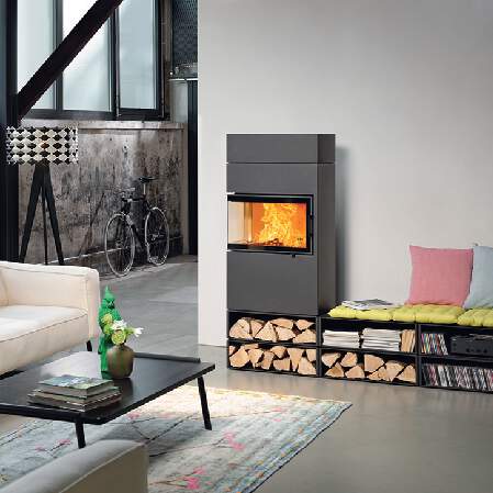 1239635 - Kaminofen Dexter 2.0 mit T&uuml;ranschlag rechts