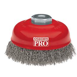 1035257 - Topfb&uuml;rste gewellt M14 DM 80mm Stahldraht 0,30mm