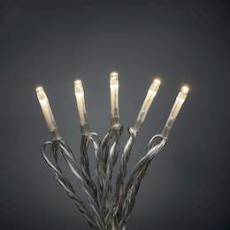 1286732 - Micro LED Lichterkette au&szlig;en 120ww Diod, 24V transp. Kabel