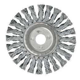 1035270 - Rundb&uuml;rste gezopft Bohrung 22,2mm Stahldr. 0,50mm