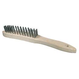 1035295 - Handstielb&uuml;rste mit Holzgriff glatt