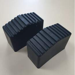 1285693 - Leiternschuh f.Holzleiter 4-8 Spr.Gummi 60x25 schwarz 2er