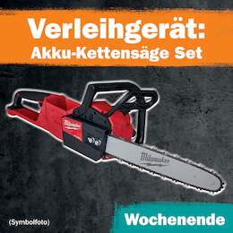 1288664 - Akku-Kettens&auml;ge Set 1 WE Leihdauer