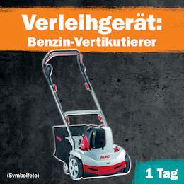 1288675 - Benzin-Vertikutierer 1 Tag Leihdauer