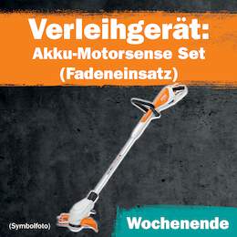 1288688 - Akku-Motorsense Set 1 WE Leihdauer (Fadeneinsatz)