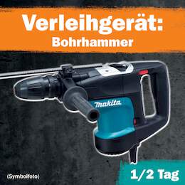 1288656 - Bohrhammer 1/2 Tag Leidauer