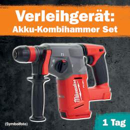 1288706 - Akku-Kombihammer Set 1 Tag Leihdauer